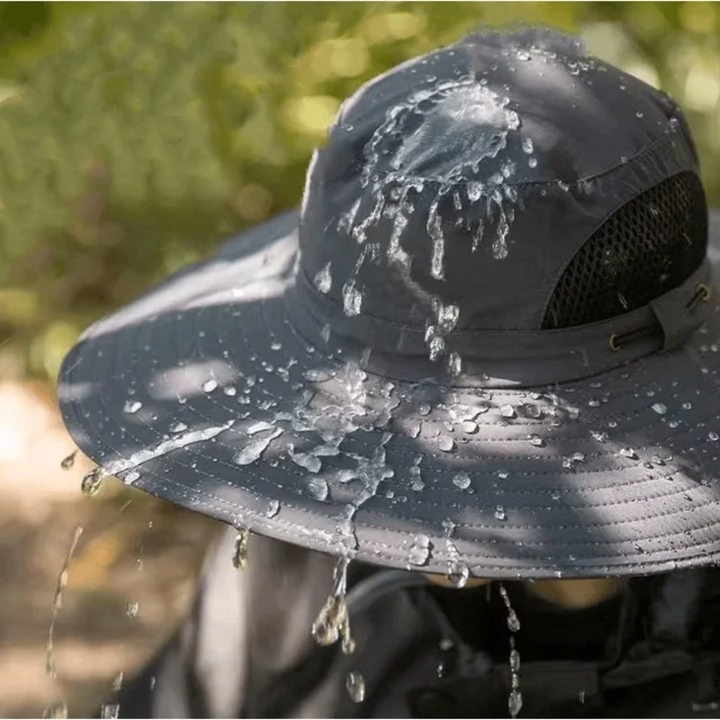 John | Men's Outdoor Sun Hat with Built-in Fan