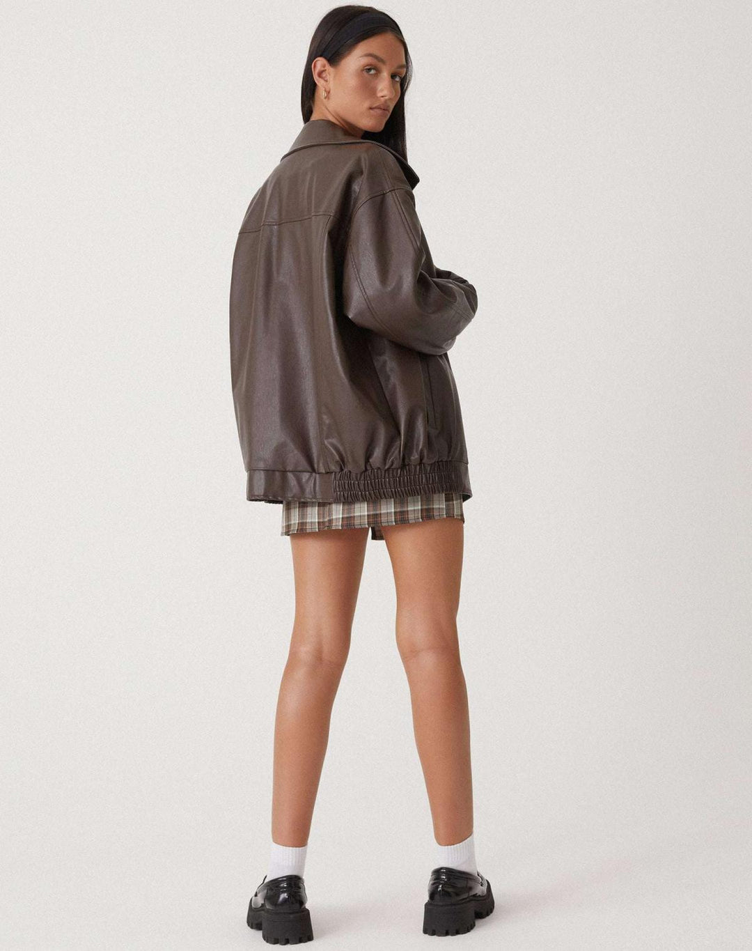 Yara | Women's Oversized Loose Leather Jacket