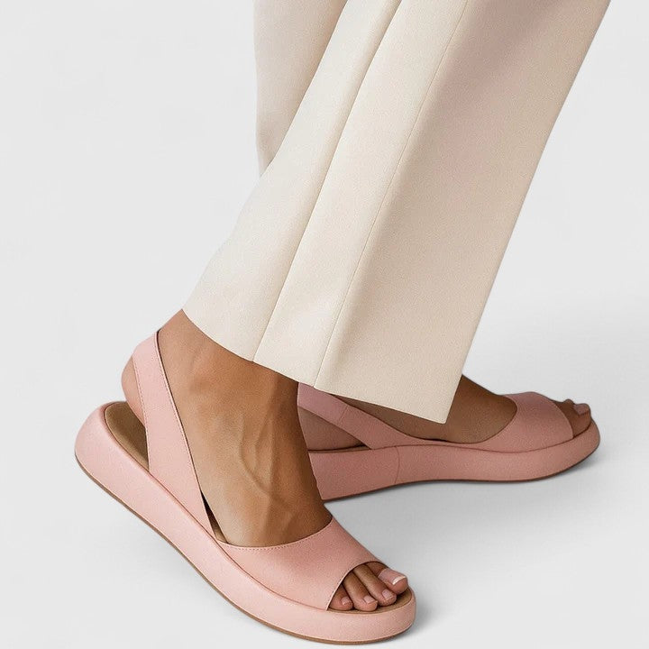 Phoebe | Women's Peep Toe Slingback Sandals