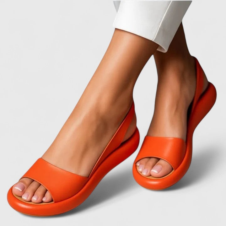 Phoebe | Women's Peep Toe Slingback Sandals