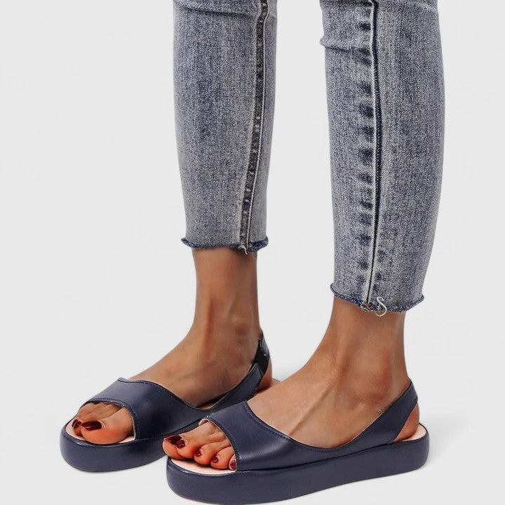 Phoebe | Women's Peep Toe Slingback Sandals