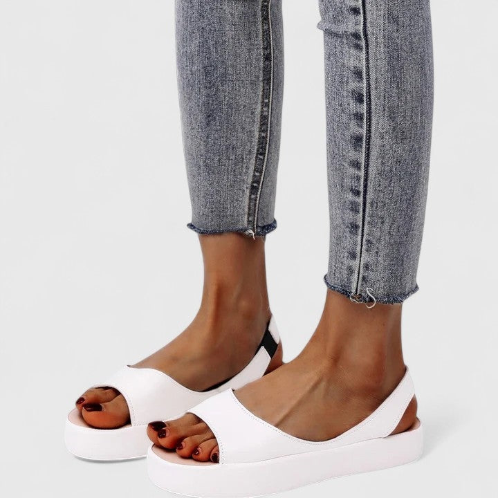 Phoebe | Women's Peep Toe Slingback Sandals