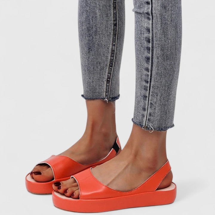 Phoebe | Women's Peep Toe Slingback Sandals