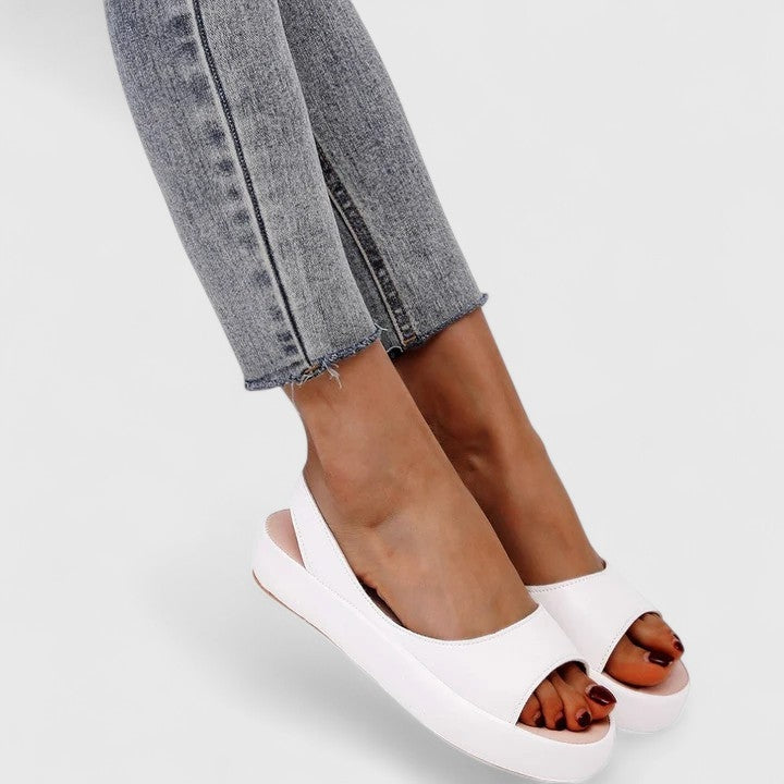 Phoebe | Women's Peep Toe Slingback Sandals