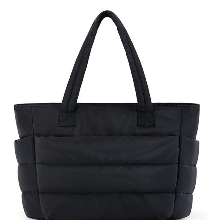 Women's Quilted Tote Bag for Stylish Fall Outfits