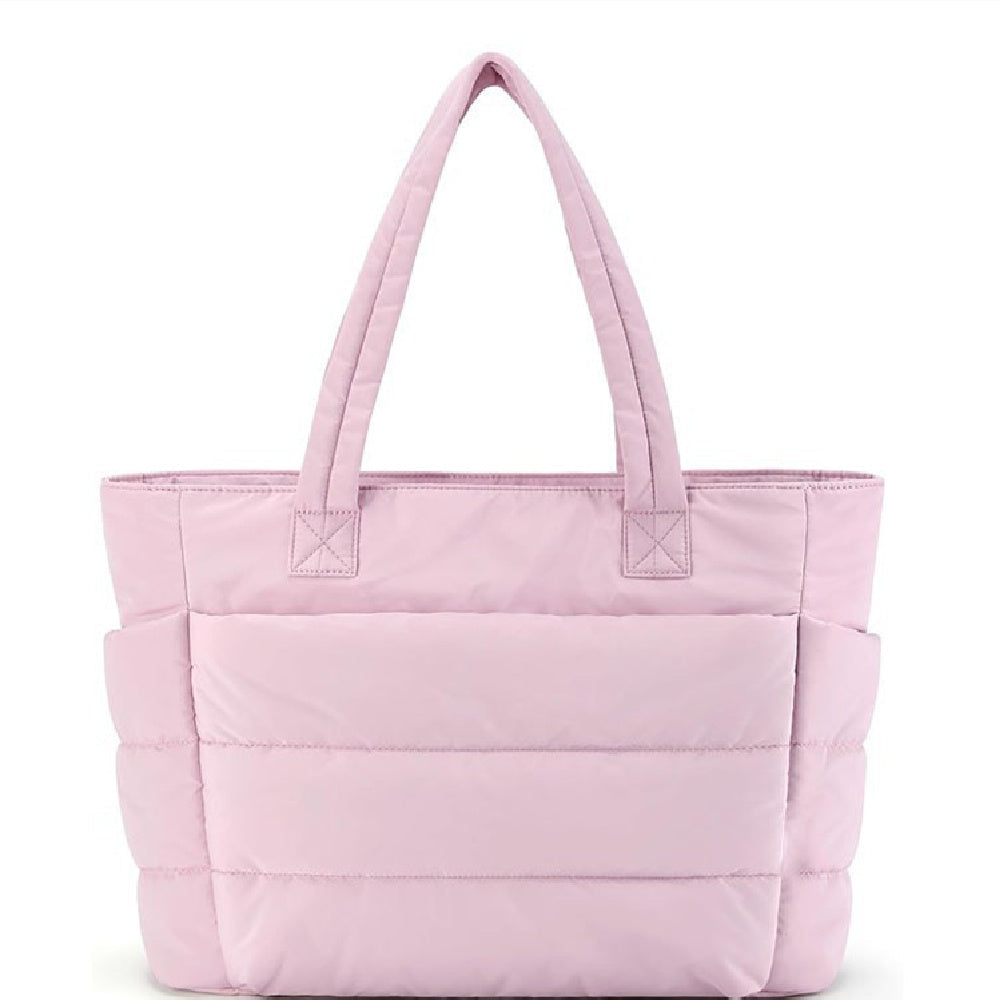 Women's Quilted Tote Bag for Stylish Fall Outfits
