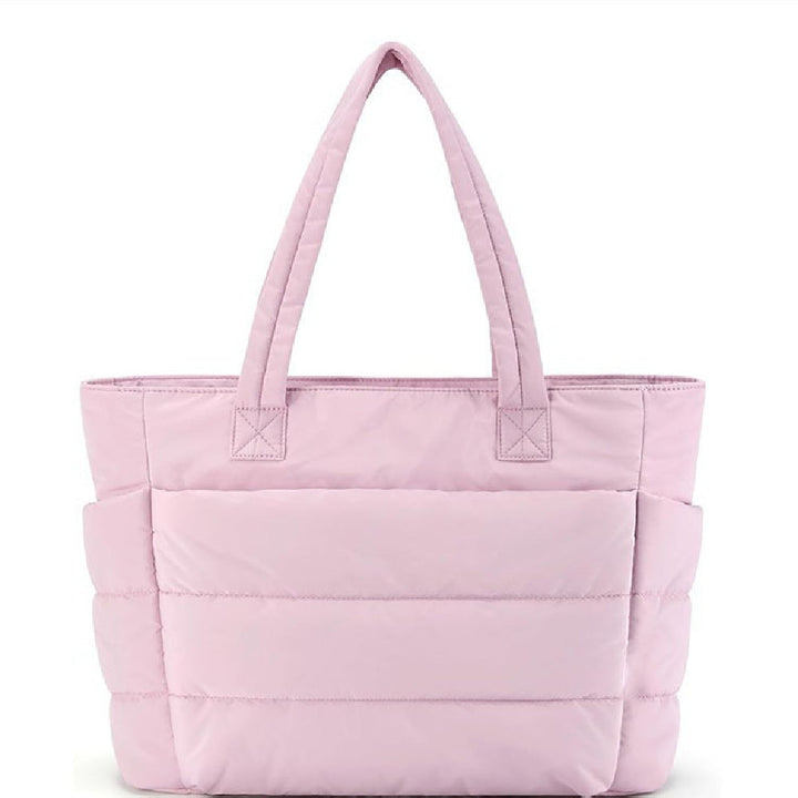 Women's Quilted Tote Bag for Stylish Fall Outfits
