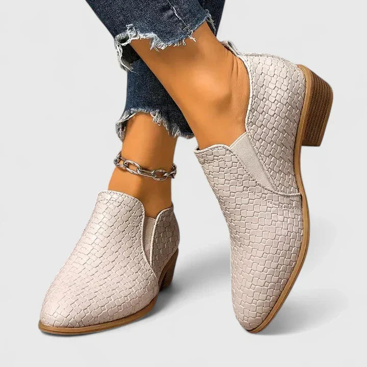 Women's Woven Ankle Boots