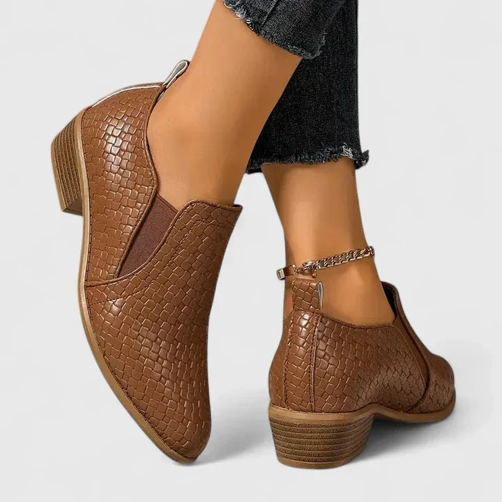 Women's Woven Ankle Boots