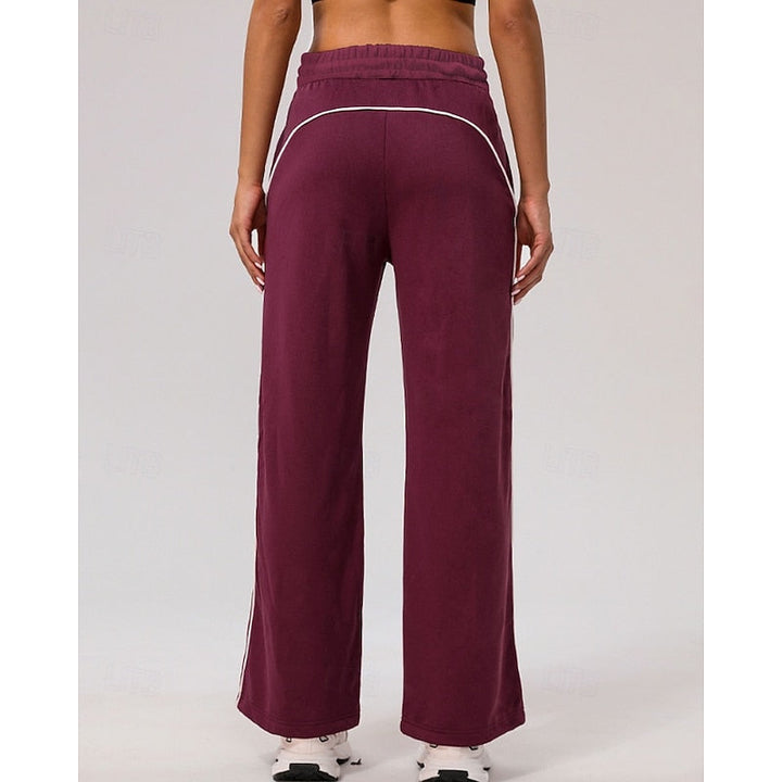 Women's Straight Leg Side Stripe Sweatpants