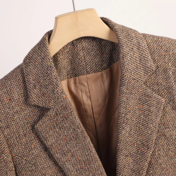 Women's Flecked Tweed Blazer