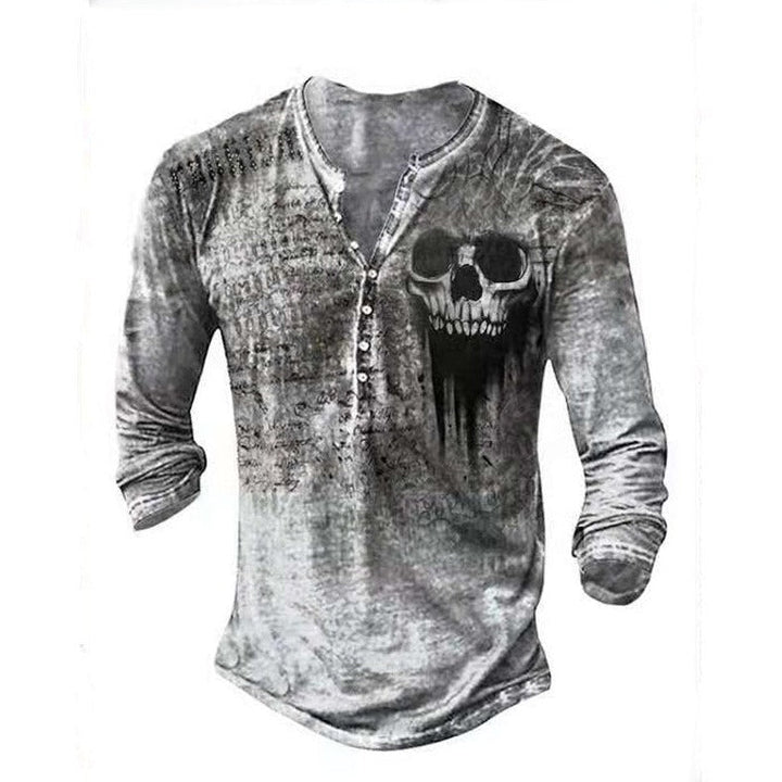 Men's Vintage Graphic Long Sleeve Tee