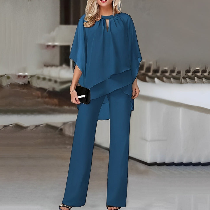 Women's Wide Leg Pants Set