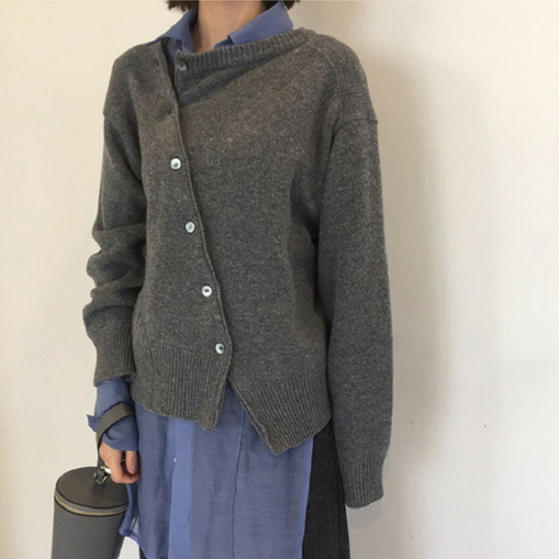 Women's Soft Fine Wool Wrap Cardigan for Effortless Elegance