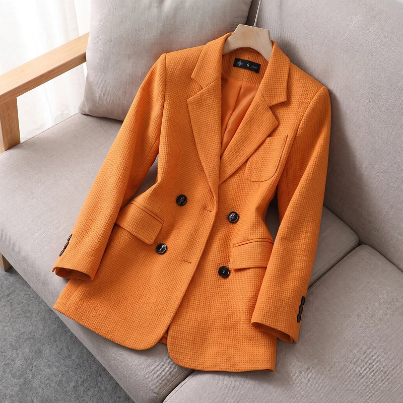 Women's Waffle Weave Blazer