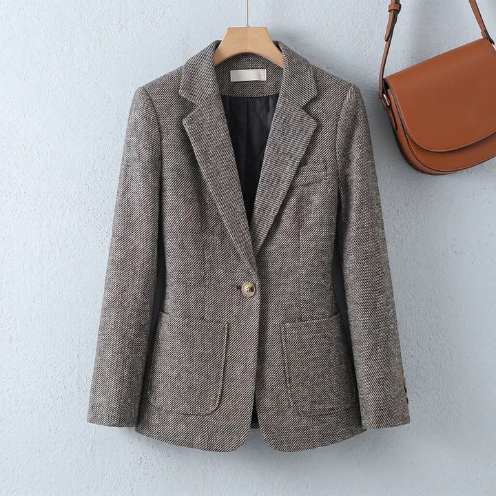 Women's Flecked Tweed Blazer