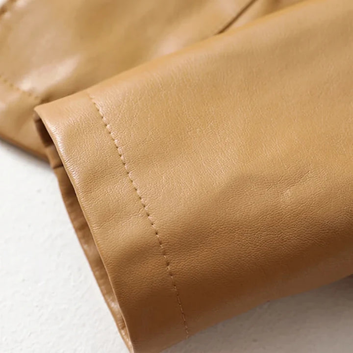 Women's Lambskin Leather Blazer