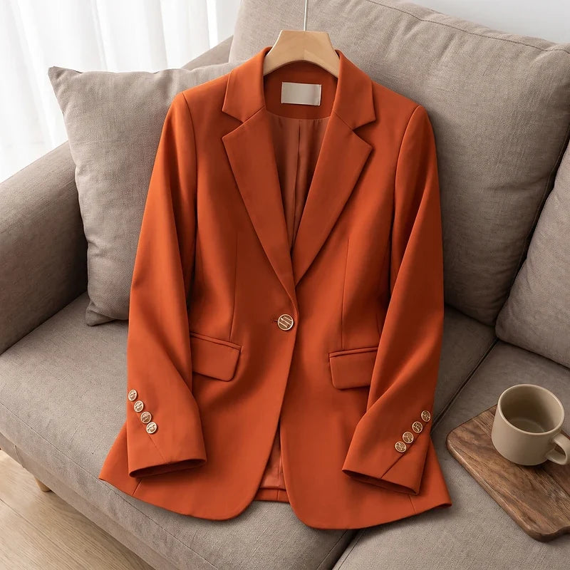 Women's Tailored Peplum Blazer