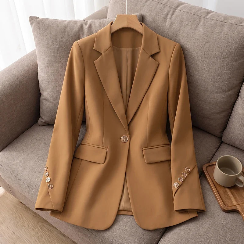 Women's Tailored Peplum Blazer