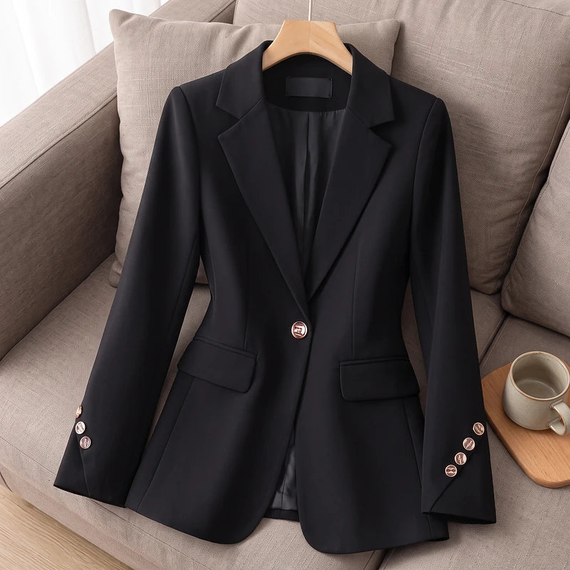 Women's Tailored Peplum Blazer