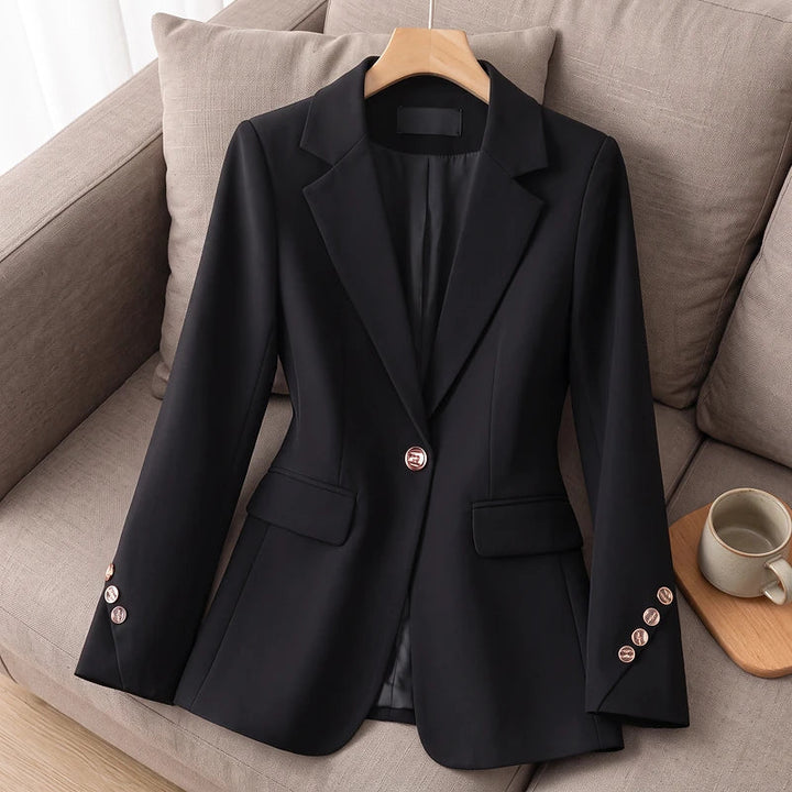 Women's Tailored Peplum Blazer