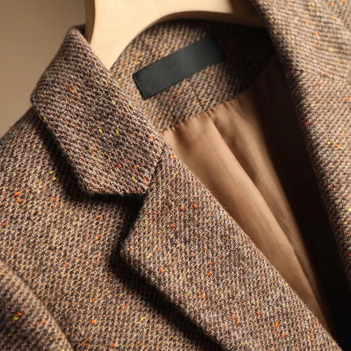 Women's Speckled Tweed Blazer