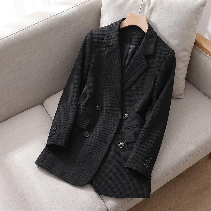 Women's Waffle Weave Blazer