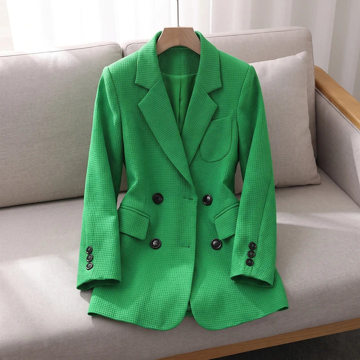 Women's Waffle Weave Blazer