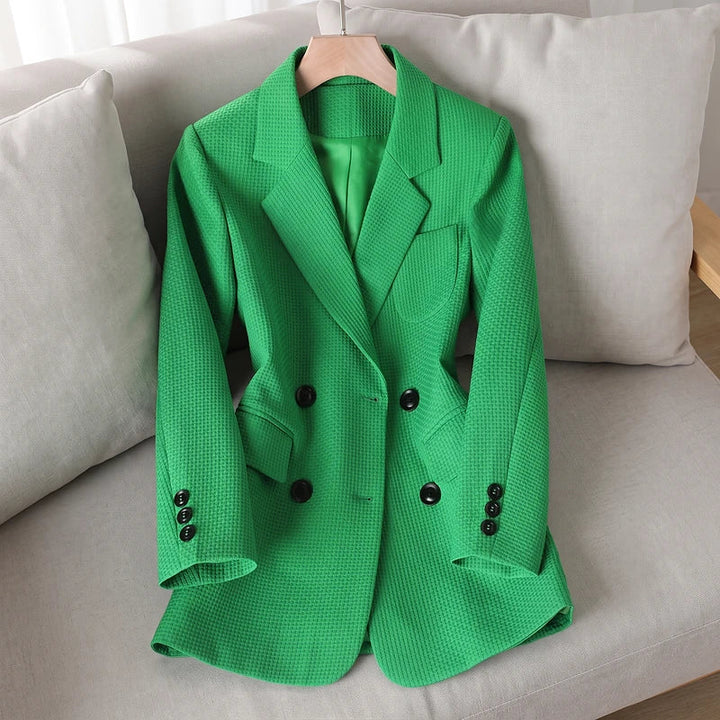Women's Waffle Weave Blazer