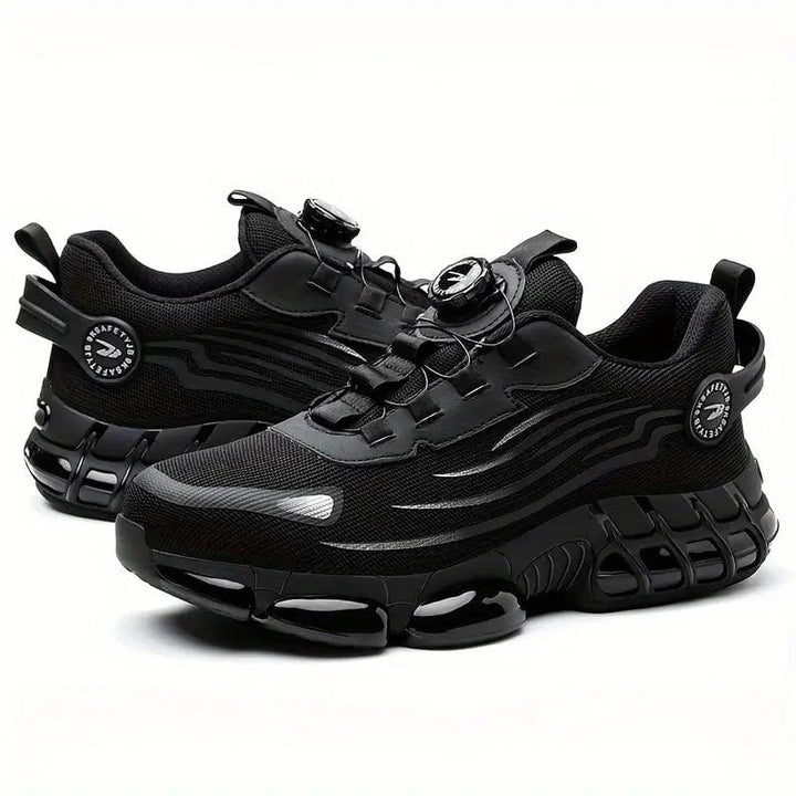 Men's Lightweight Non-Slip Safety Shoes with Reinforced Toe Comfort