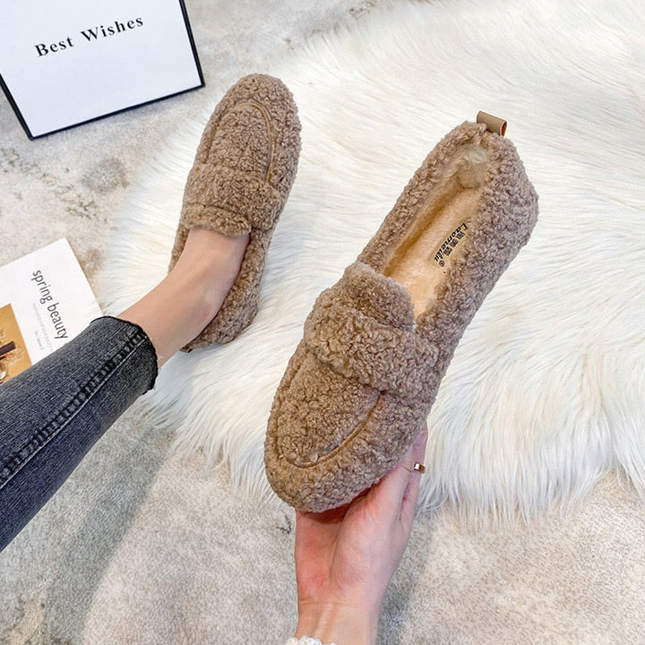 Women's Cozy Slip-On Loafers