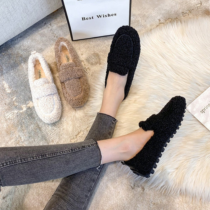 Women's Cozy Slip-On Loafers