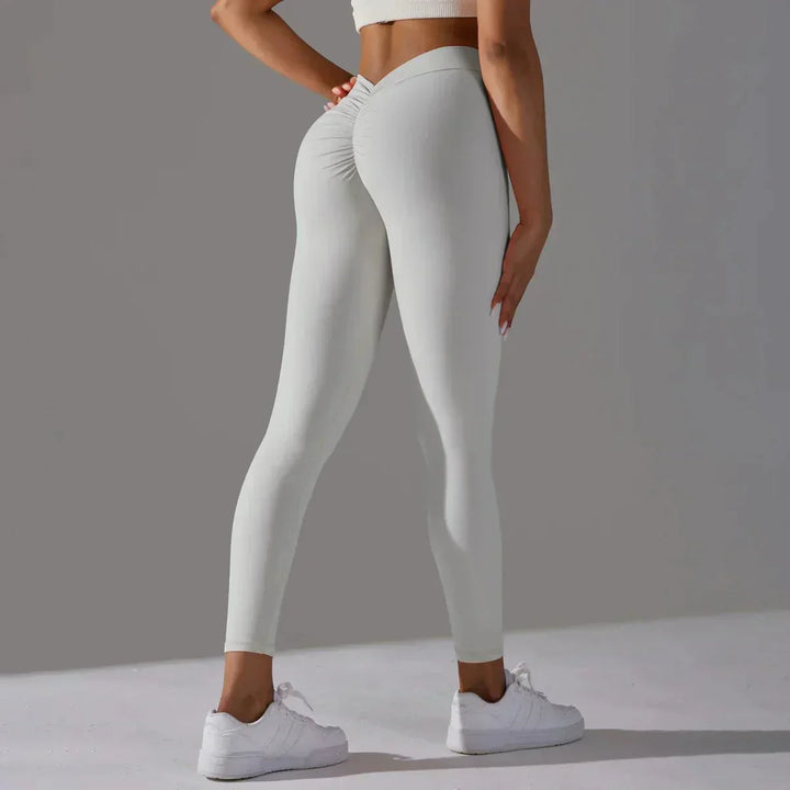 Women's Scrunch Compression Yoga Fitness Leggings for Ultimate Support