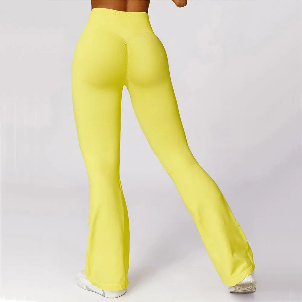 Elara | Women's Seamless Flared Yoga Legging