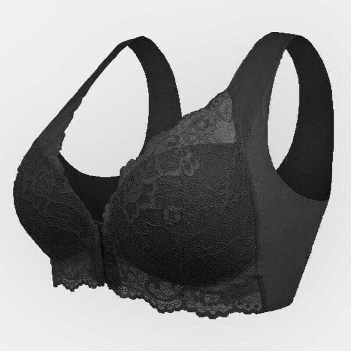Mireya | Women's Seamless Lace Sports Bra with Front Closure