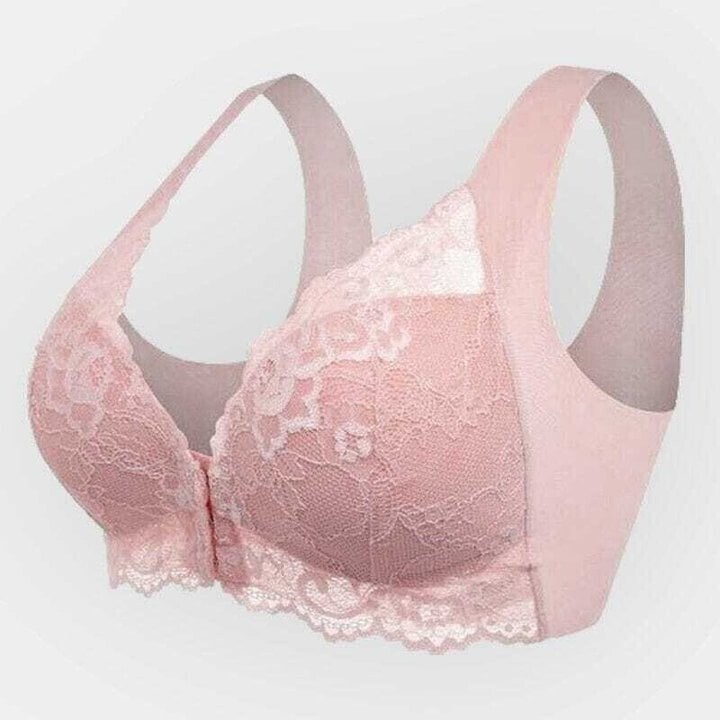 Mireya | Women's Seamless Lace Sports Bra with Front Closure