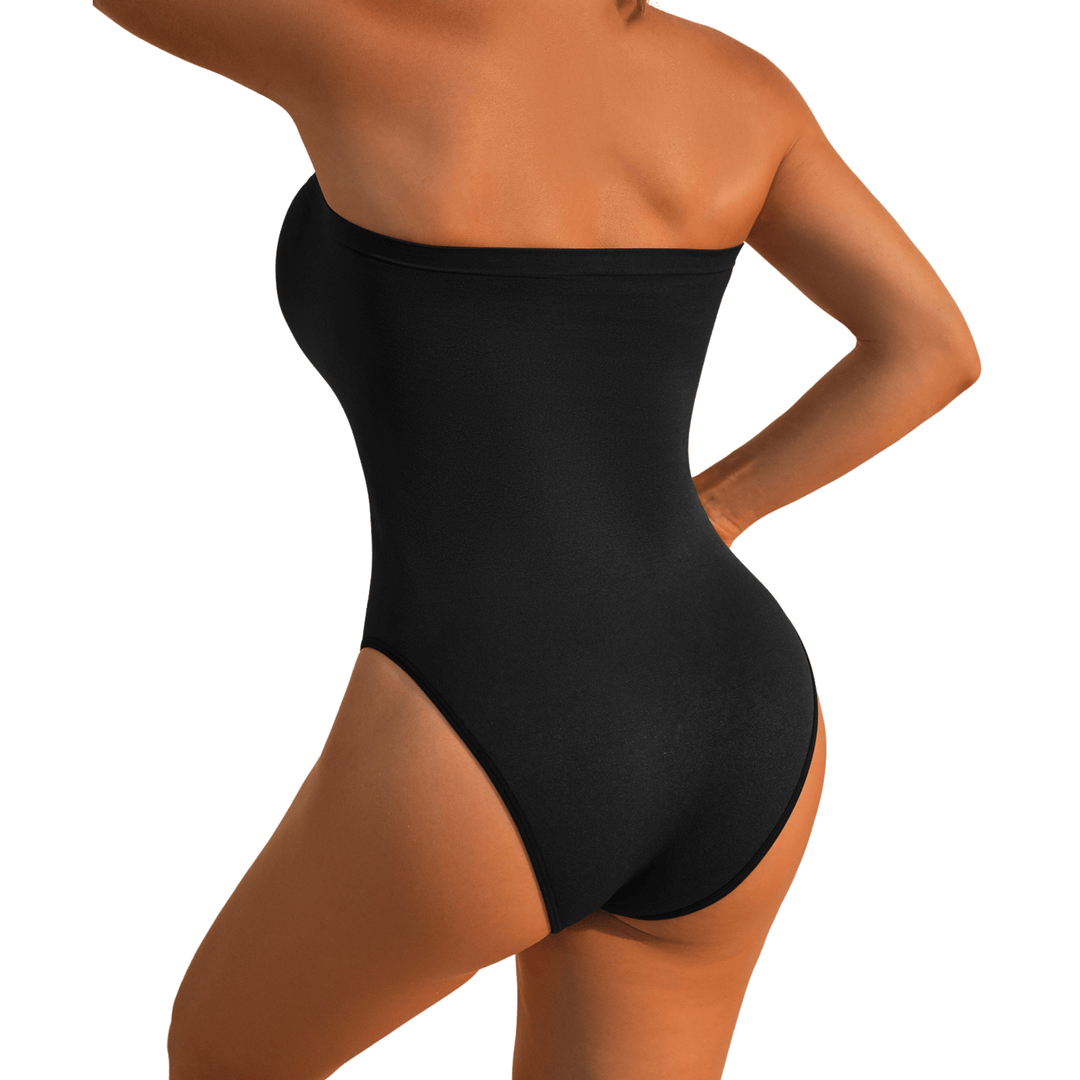 Élise | Women's Seamless Strapless Shaping Bodysuit with Brief