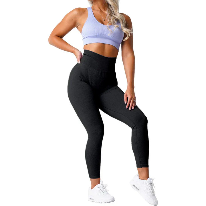 Freya | Women's Seamless Yoga Leggings with Stretch Waistband
