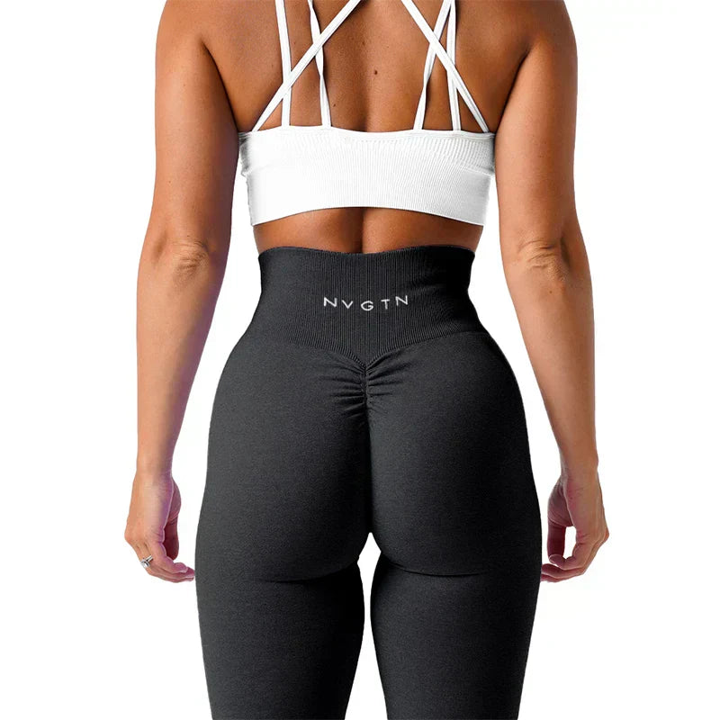 Freya | Women's Seamless Yoga Leggings with Stretch Waistband