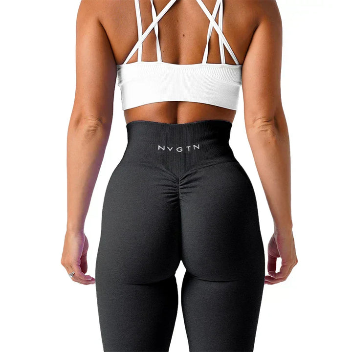 Freya | Women's Seamless Yoga Leggings with Stretch Waistband