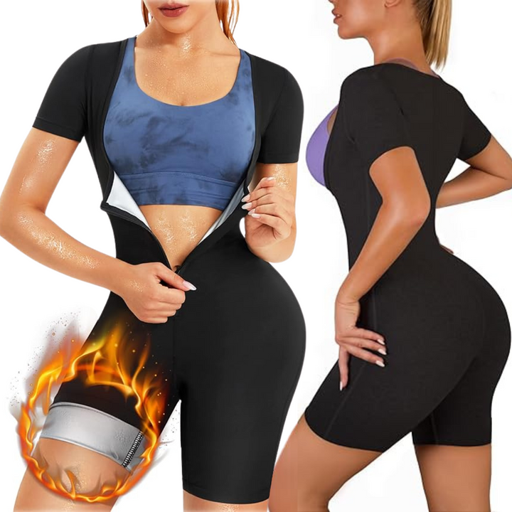 Alina | Women's Neoprene Sauna Suit for Waist, Belly, and Legs