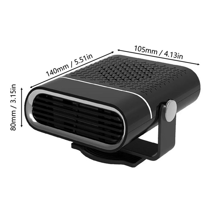 Portable Car Heater - Quick Heat in 30 Seconds for Comfort