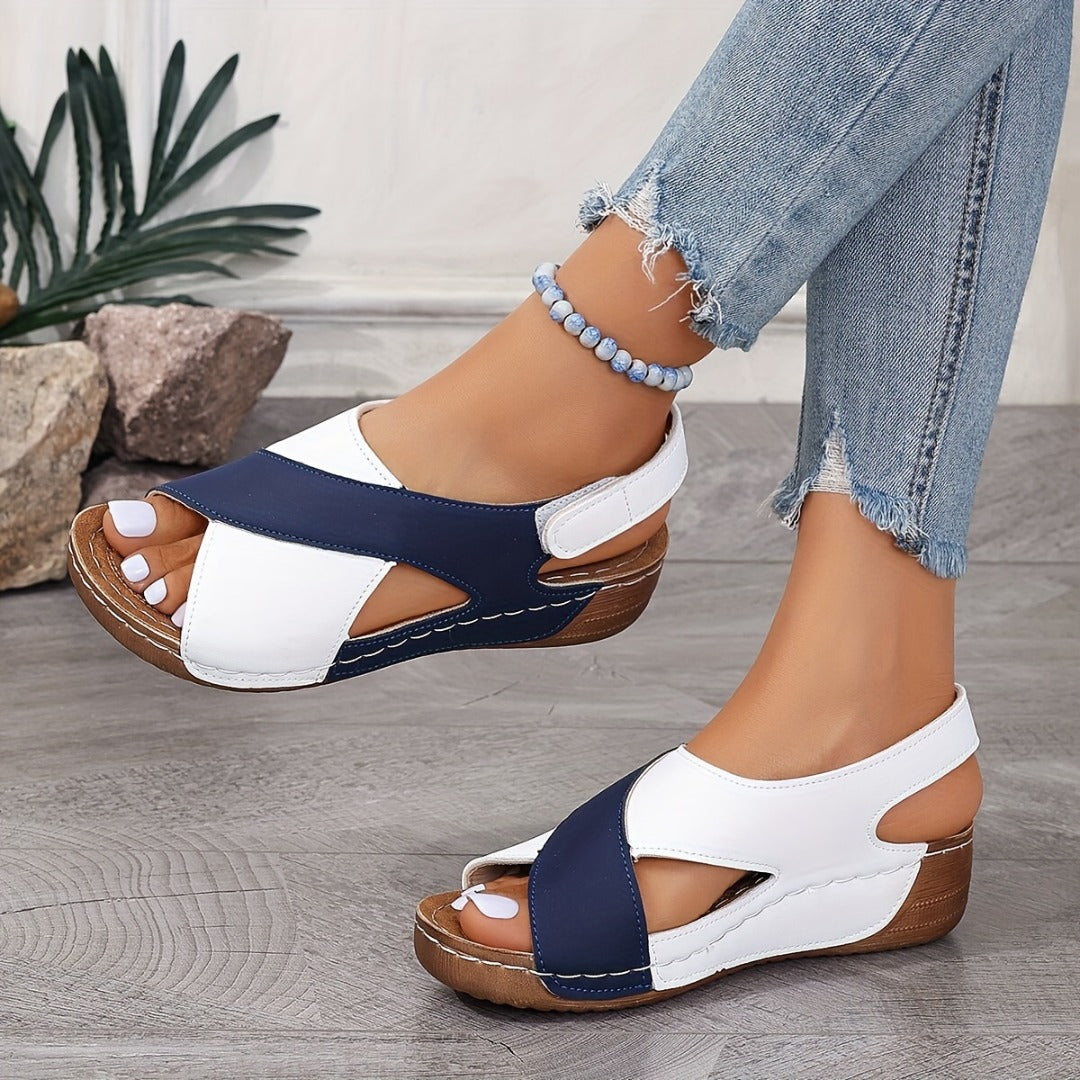 Women's Slope Heel Summer Sandals