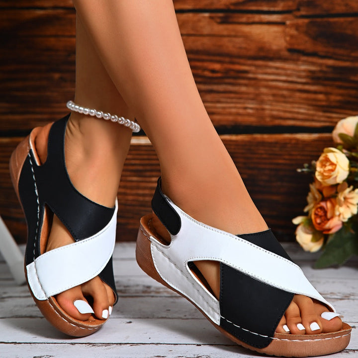 Women's Slope Heel Summer Sandals