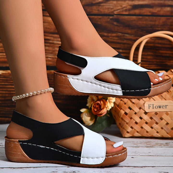 Women's Slope Heel Summer Sandals