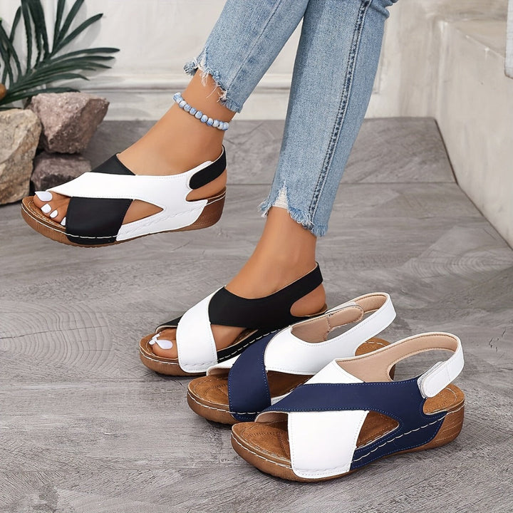 Women's Slope Heel Summer Sandals