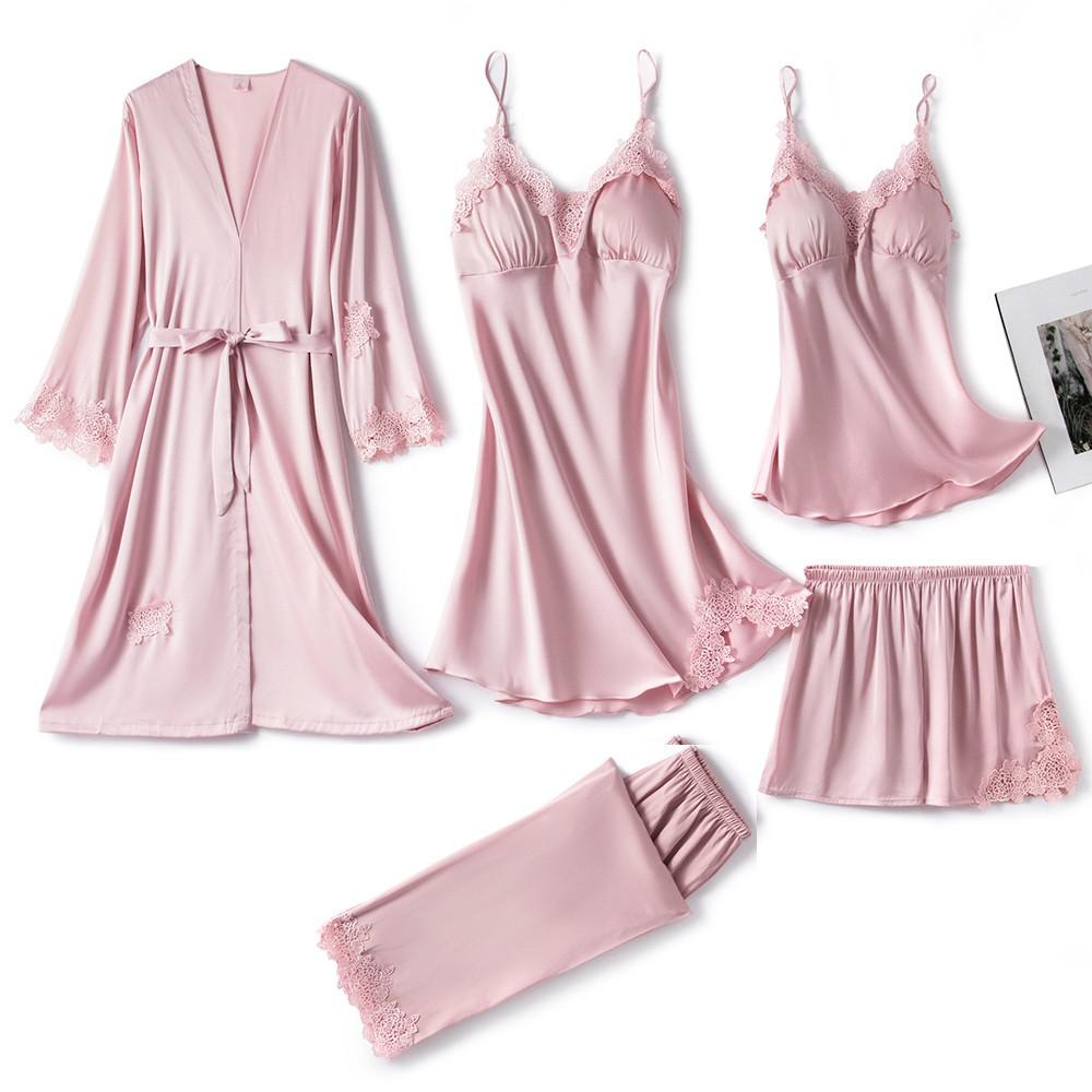 Women's Satin Pajama Sleepwear Set
