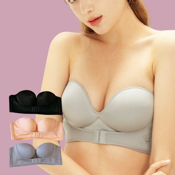 Elina | Women's Strapless Push-Up Bra with Lifting Effect