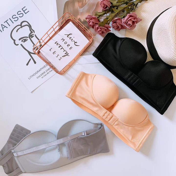 Elina | Women's Strapless Push-Up Bra with Lifting Effect