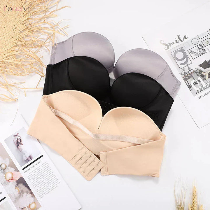 Elina | Women's Strapless Push-Up Bra with Lifting Effect